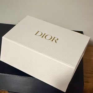 Dior Cream Box with Gold Logo